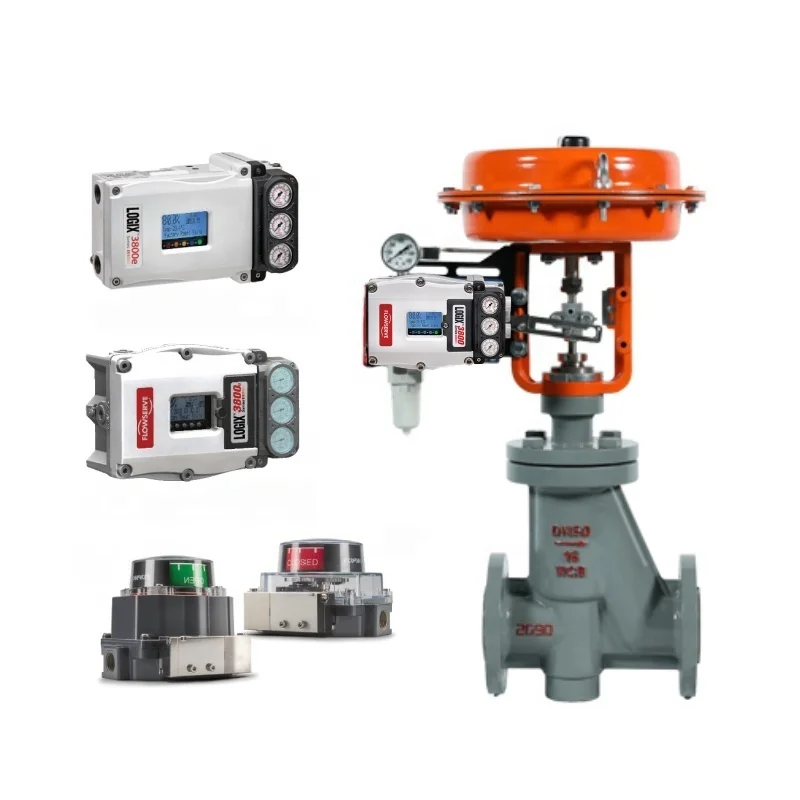 Новый цифровой позиционер Logix 3800 Flowserve и концевой выключатель Emerson для линейных поворотных применений