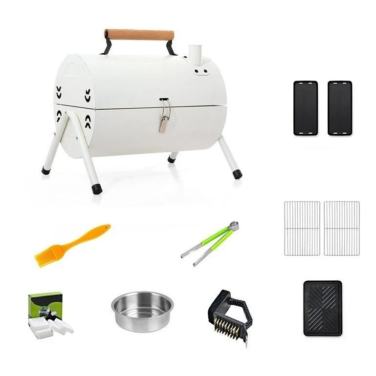 Wholesale Supplier Easily Assembled Mini Portable Camping Oven Israel Stainless Steel Charcoal Outdoor Barbecue Grill