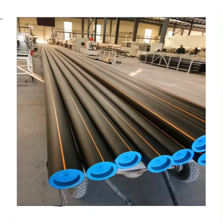PE Gas Pipeline System HDPE Pipe DN20mm-630mm Buried Gas Pipeline Tube