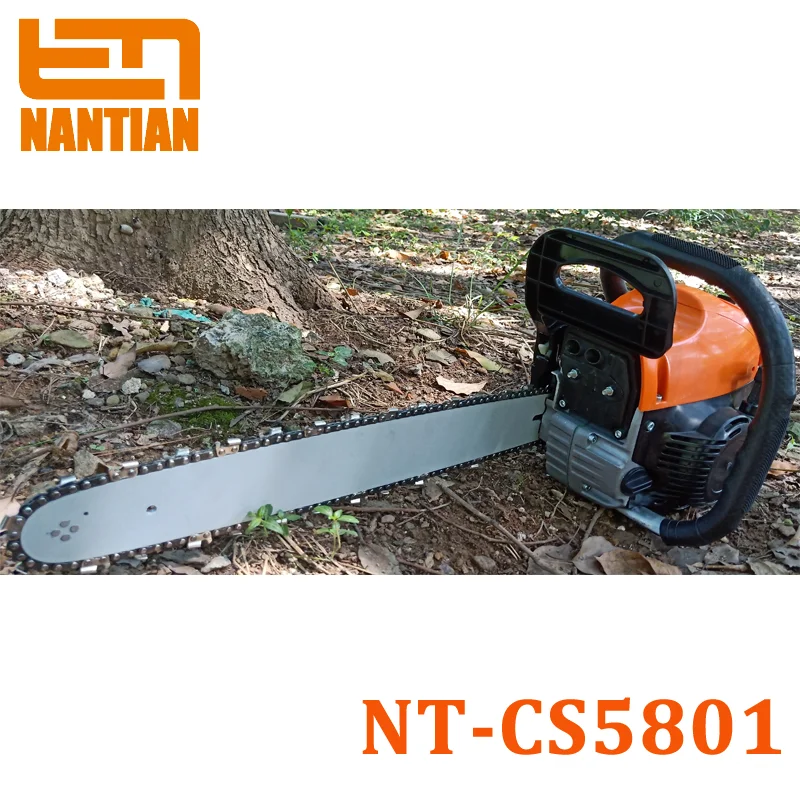 Цепная пила Nantian бензиновая цепная 58 куб. См