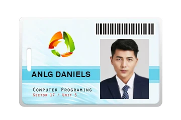 Custom Factory EM4100 125KHZ Plastic PVC Smart student card membership card employee id card for access control