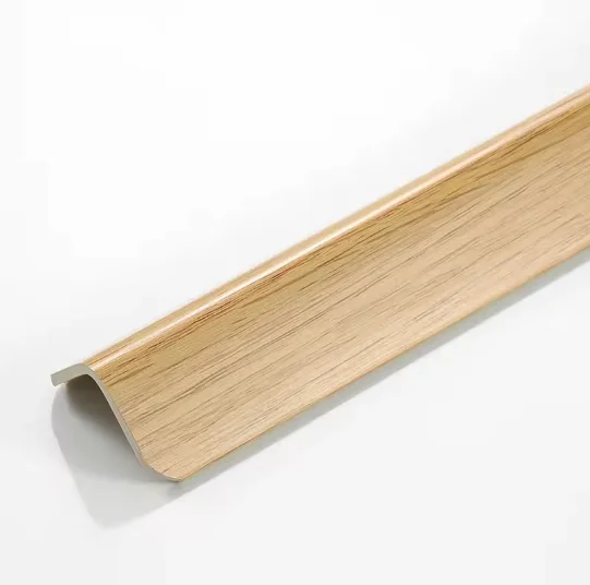 High Quality Embossed PVC  L Profiles ,L Shape PVC Embossing Corner, OEM