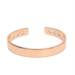 copper bracelet bio magnetic pure copper magnetic link bracelet