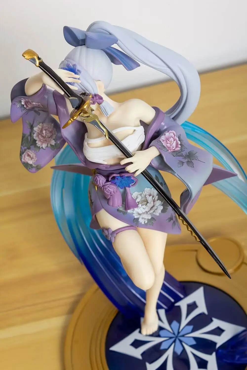 Game Anime GK Figure Genshin Impact Kamisato Ayaka Character Model Anime Action Figure