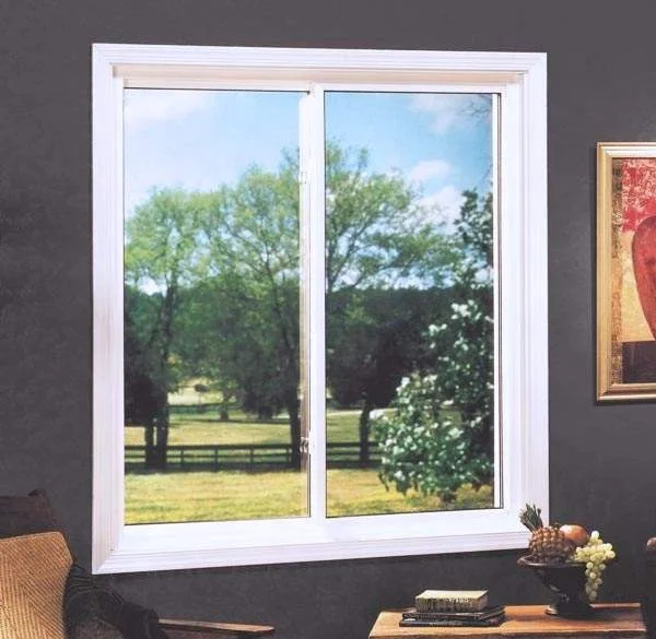 Elegant vinyl installation quotes UPVC picture sliding window in Canada