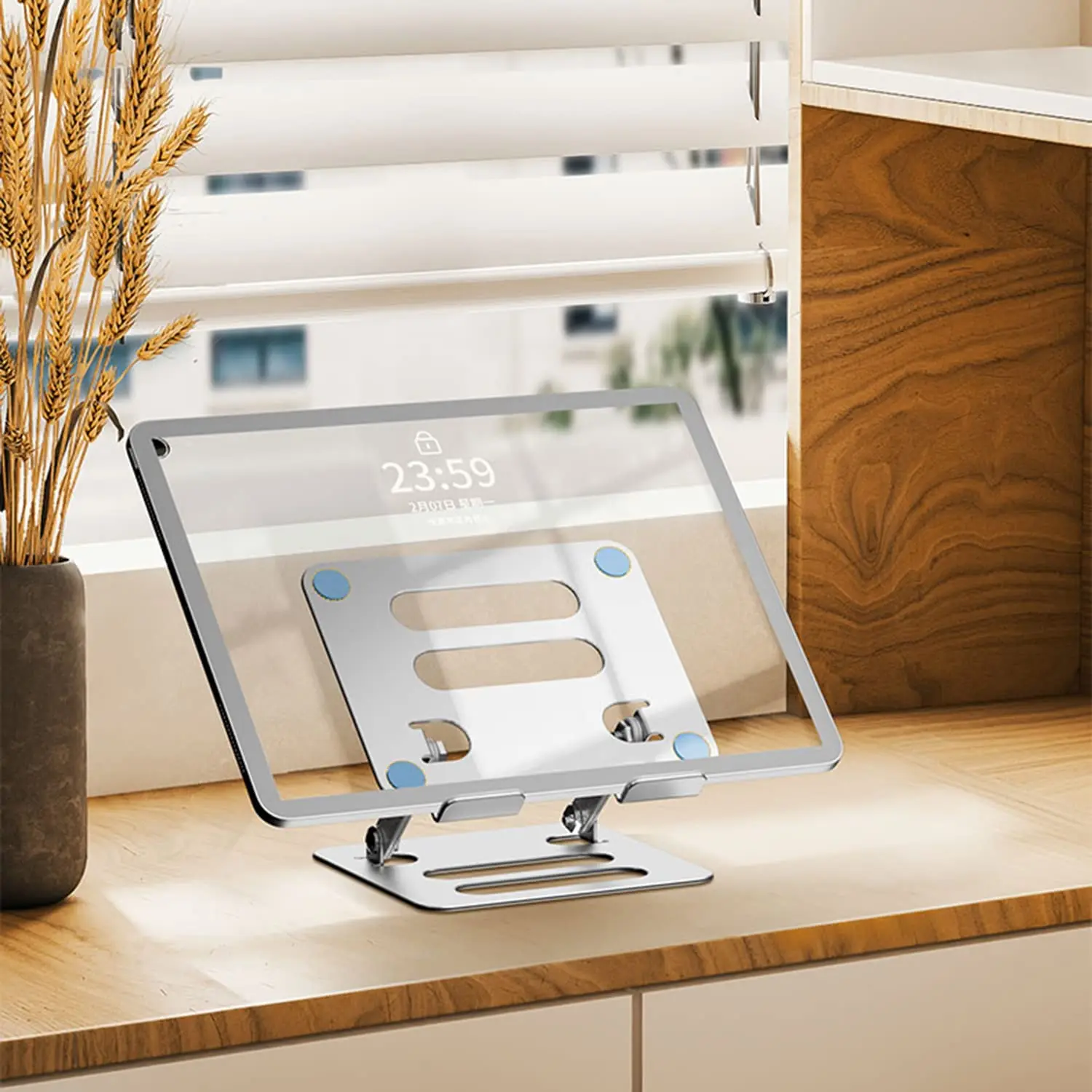 Best Price Top Selling Aluminum Alloy Foldable Tablet Stand Mini Portable Holder for iPad