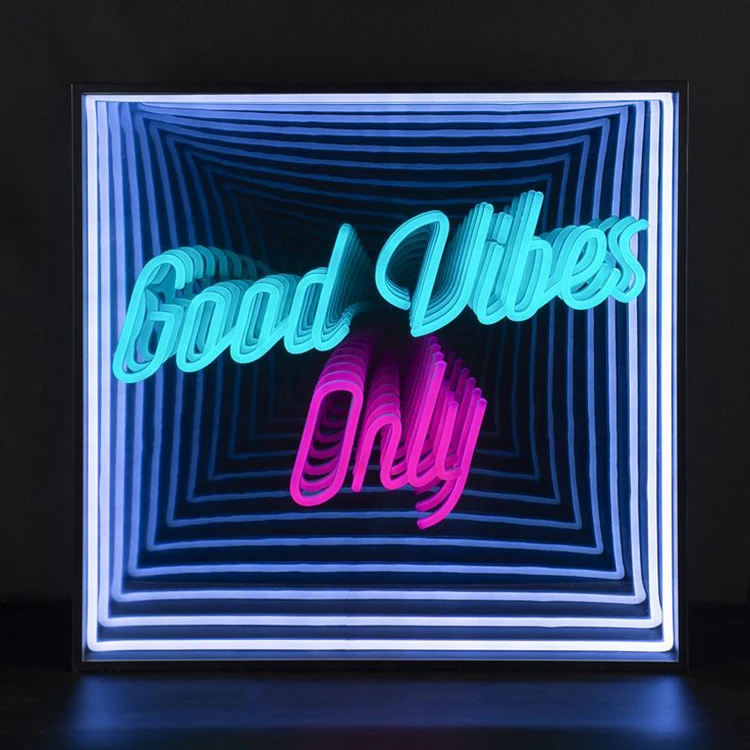 Free Design No MOQ Led Custom neon name sing wall sign mirror neon light sign custom logo