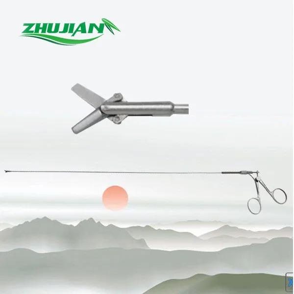 
 Высокое качество гистероскопия Ножницы Щипцы гистероскоп щипцы жесткая щипцы 395 мм для хирургический инструментов  