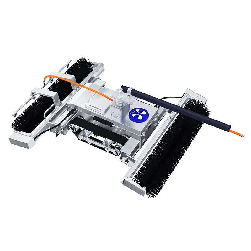 Automatic Solar Panel Cleaning E22L Robot Water Washing and Roof with Mobile App Control