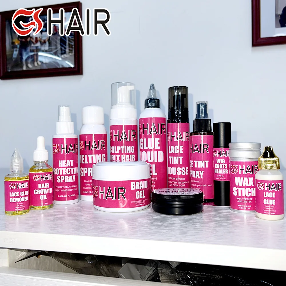 Private Label braiding hair gel baby hair edge control twist and lock gel for black women