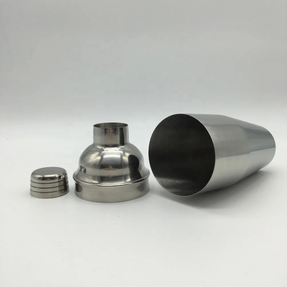250ml 350ml 450ml 550ml 600ml 750ml 800ml 1000ml Stainless Steel Barware Cocktail Shaker