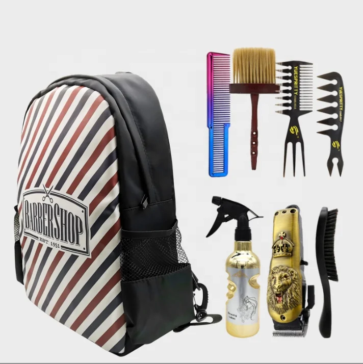 Hot Selling barber nag Travel barber packbag for Hairingdressing double shoulder backpack