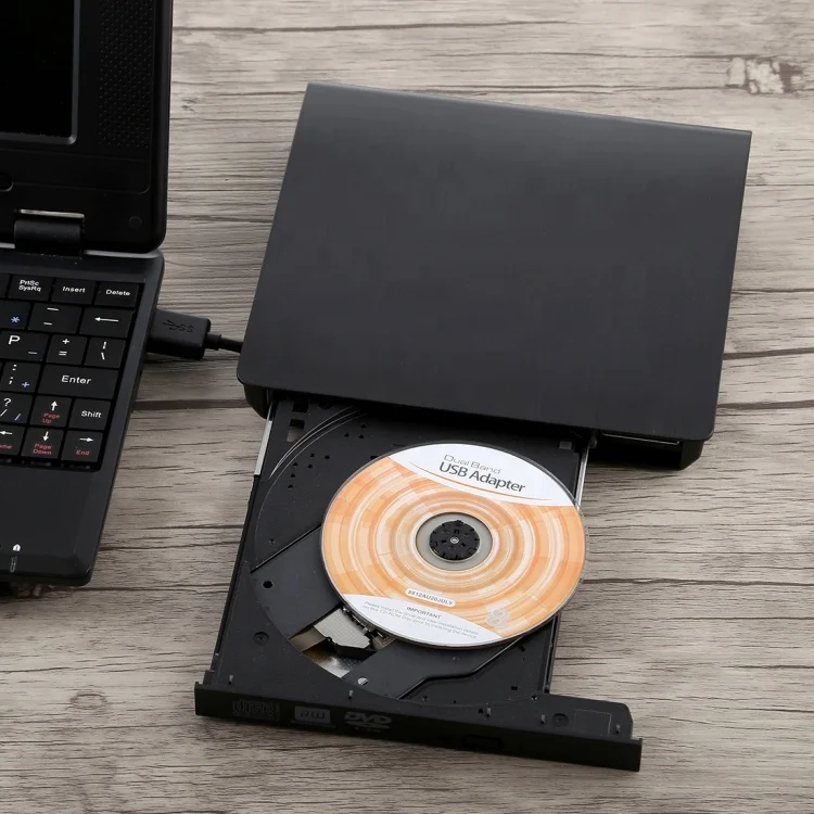 sell well  Support Hot Plug External Black CD USB3.0 Laptop DVDRW Writer