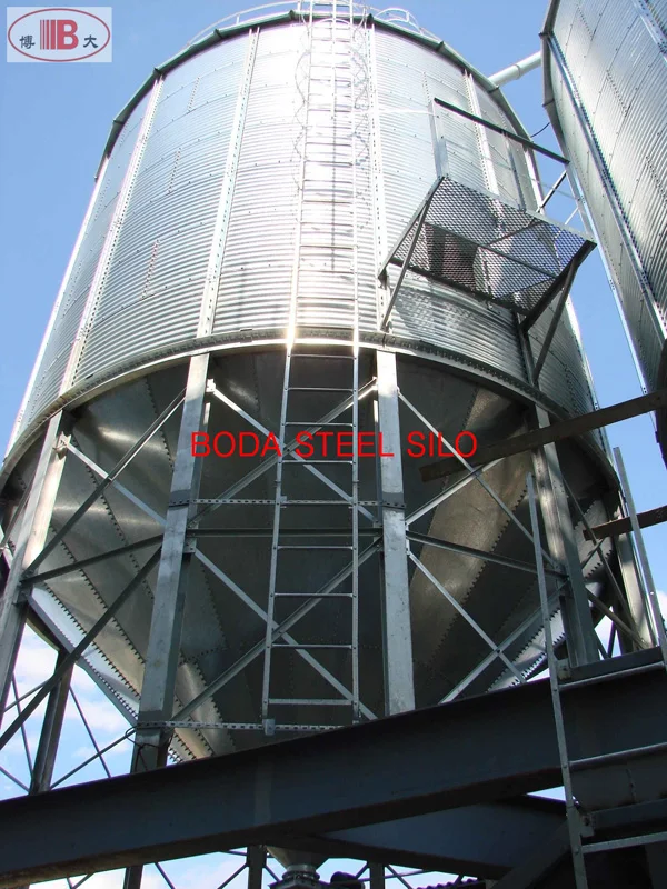 Unloading silos/steel hopper/steel silos for hot sale