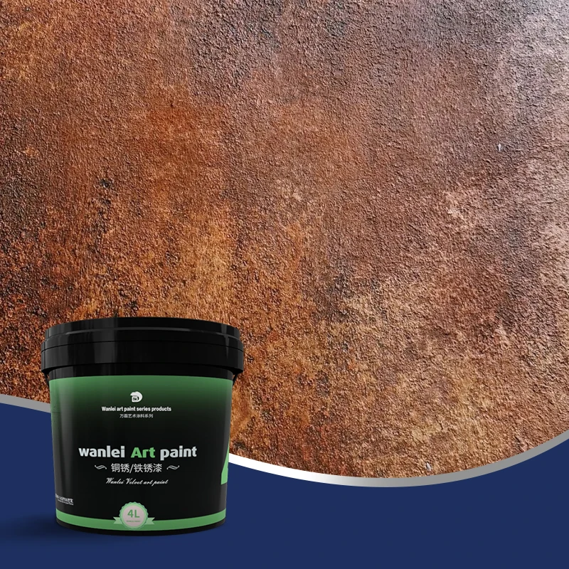 Wanlei Wall Artian Decoration Patina Iron Paint