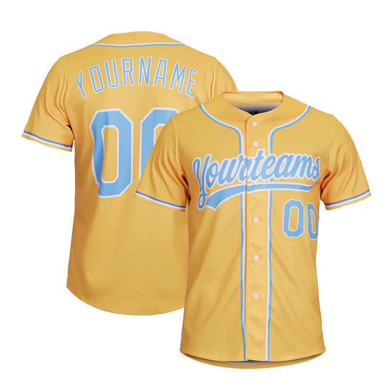 Oem Cheap Blank Fashion Baseball Jersey Style Shirt Wholesale Plain Baseball Jerseys Custom Your Team T-shirts