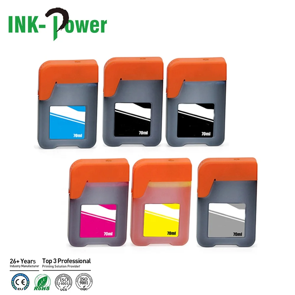 INK-POWER 552 T552 TOB TOB6CL TOB-6CL Premium Color Compatible Bottle Refill Dye Ink for Epson Ecotank ET-8500 ET-8550 Printer
