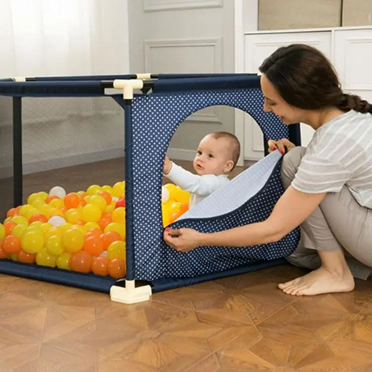 Baby foldable playpen children indoor playpen fence