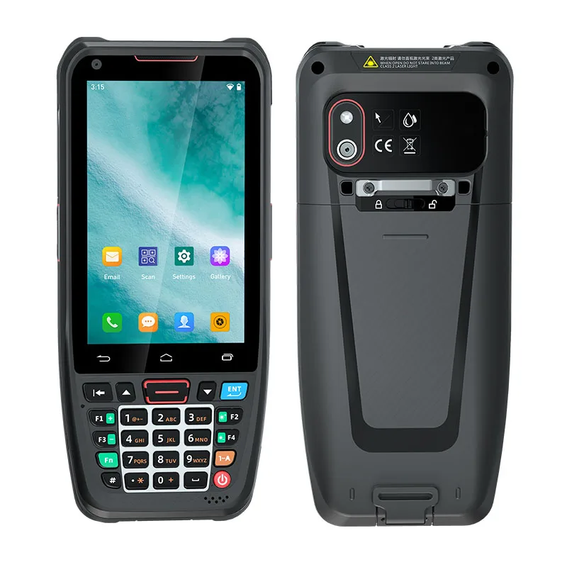 UNIWA HS002 IP66 водонепроницаемый PDA встроенный аккумулятор 4000mAh 4GB + 64GB 4G LTE Сканер Штрих-Кода Android
