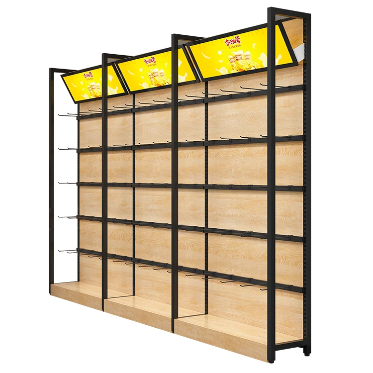 custom adjustable display racks metal shelves supermarket shelves cabinet for store