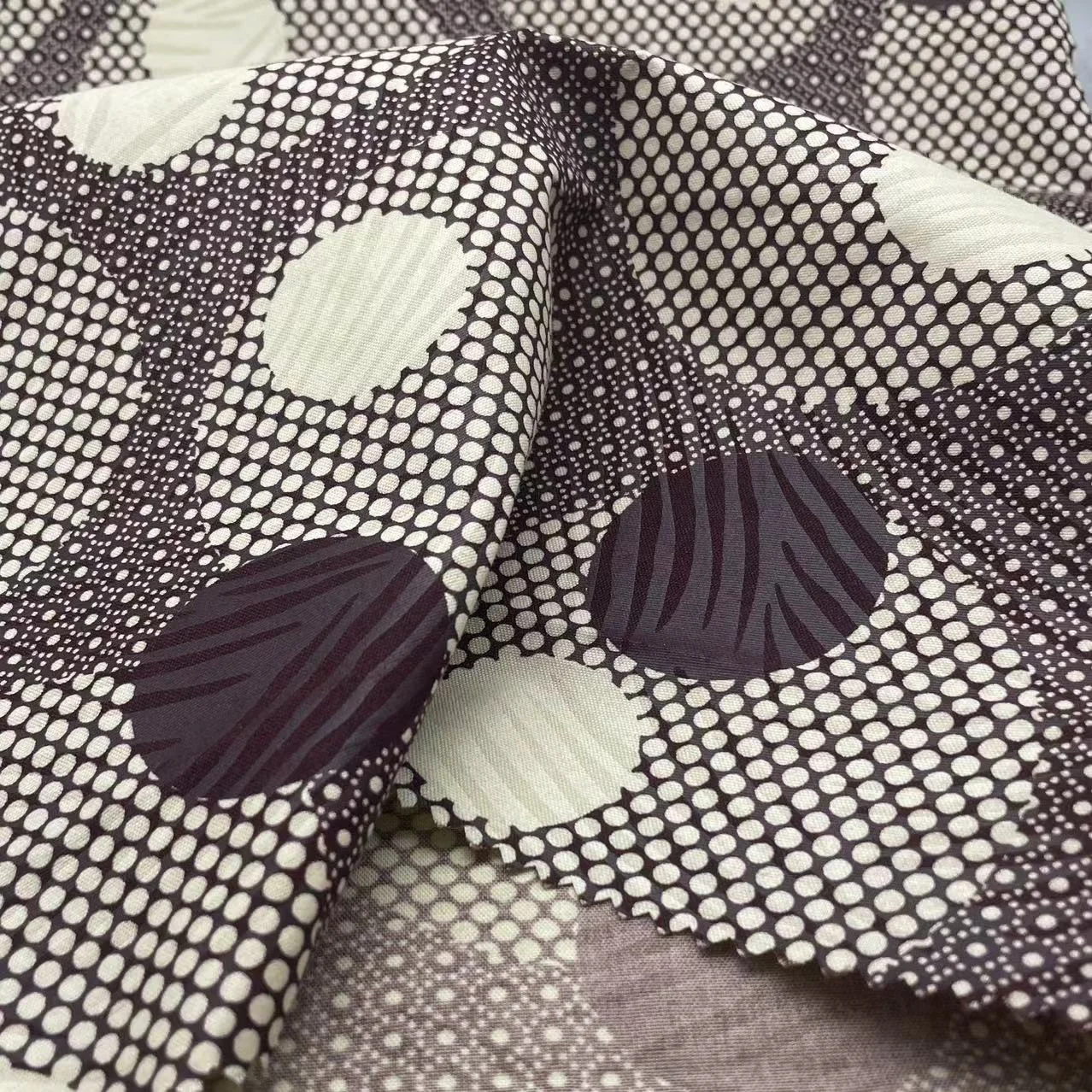 Chinese Textile New Design Customization 100% Polyester African Wax Print Embossed Fabric For Clothing Home Textile