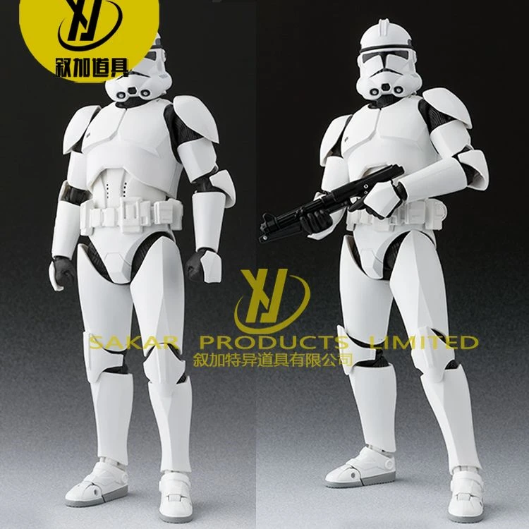 Realistic Wearing props Adult Costume Robot Suit Custom Star the Wars Stormtrooper Costume