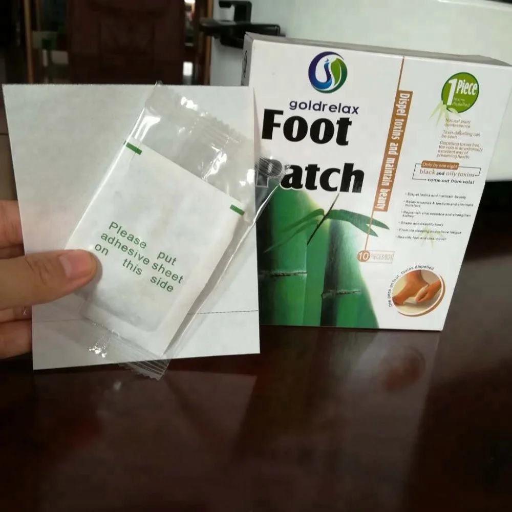 Real factory produce healthcare detox foot patch to build up health body