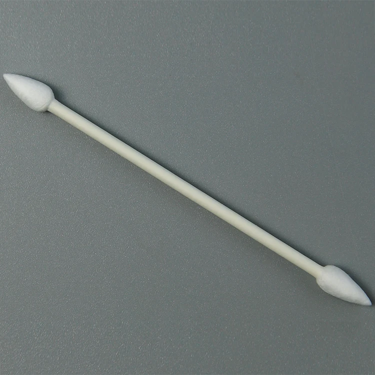 Eco Friendly Lens Industrial Cleaning Lint Free Disposable Huby 340 Paper Stick Cleanroom Cotton Swabs