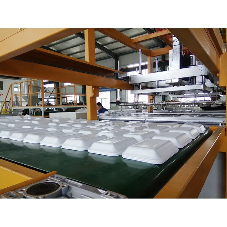 Plastic Thermocol Machine for Making Disposable Food Plate/ Tray/ box