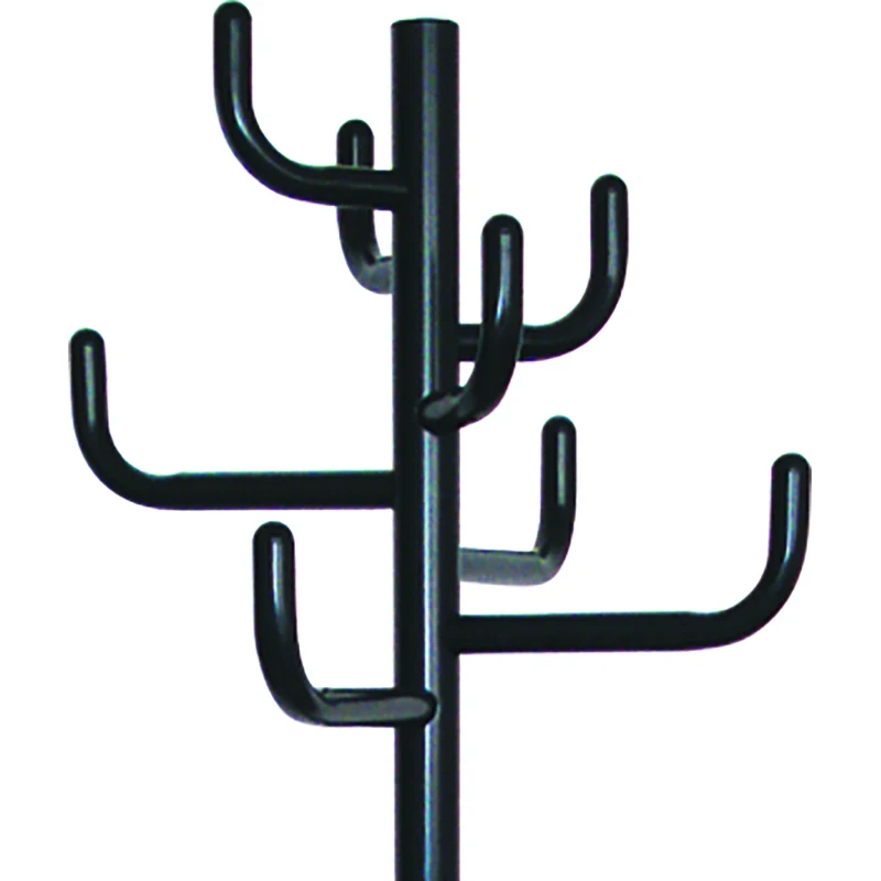 
Custom 3-tier iron clothes tree shaped parts coat rack standing cloth hanger rack for entryway 