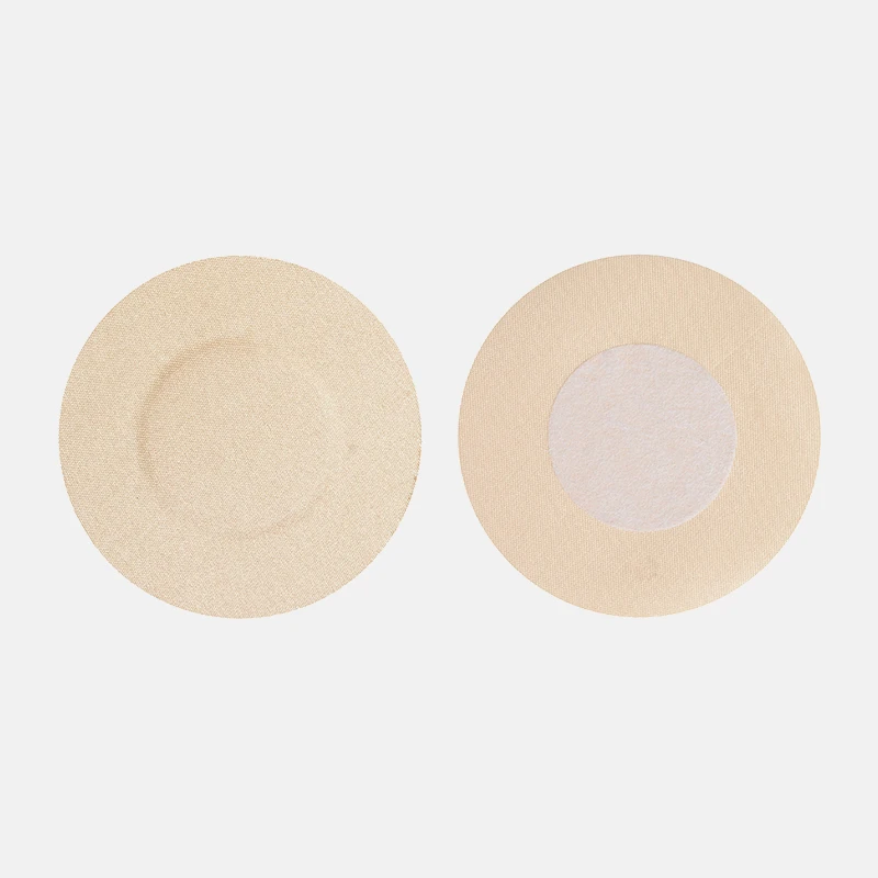 Disposable Self-Adhesive Satin Nipple Cover Multi-Color Breast Pasties Sexy Intimates Accessory