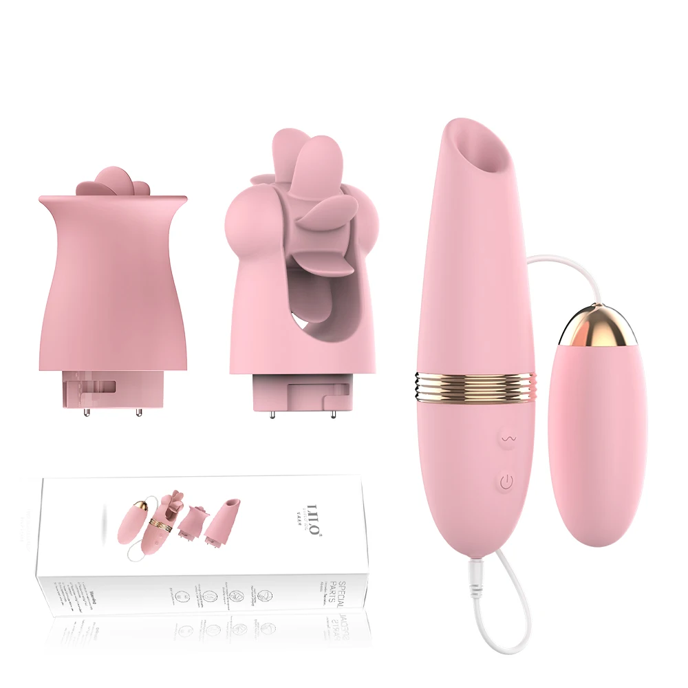 3 in 1 Version Love Egg Vibrator Massage Sex Toys for Female Masturbation Sucking Tongue Licking