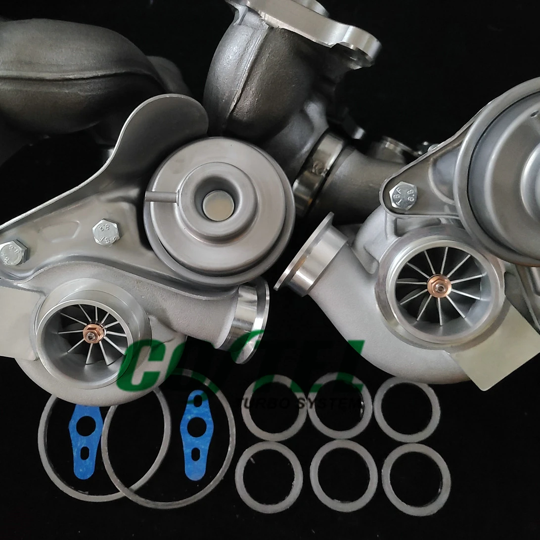 High Flow Billet TD04L 17T 19T N54 Twin Turbo Bigger Ar Housing For BMW 135i 335i 535i 49131-07005 49131-07041 49131-07009