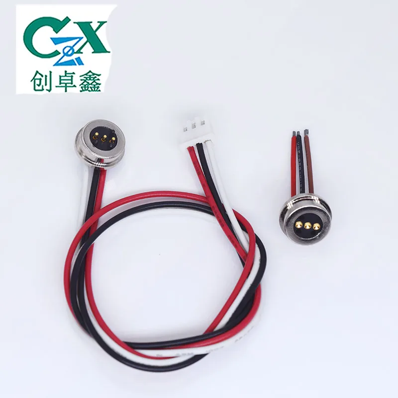 4pin Pogo Pin Magnetic Connector 4pin Male and Female Pogo Pin Magnetic Charge Cable Connectors