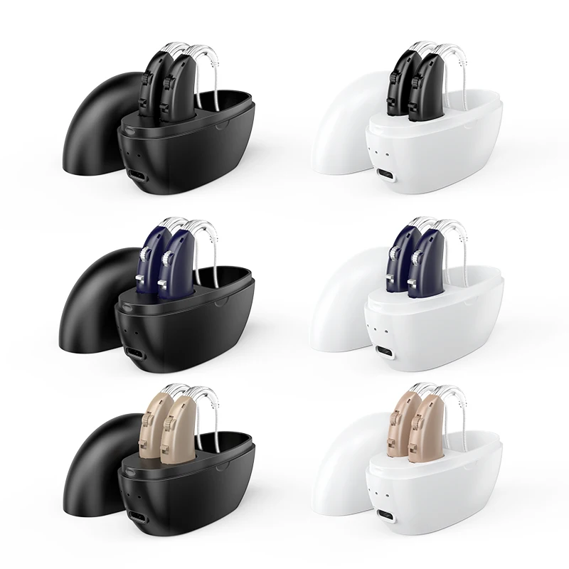 Buy mini invisible hearing aids rechargeable bte deaf hearing aid receiver for the deaf sound