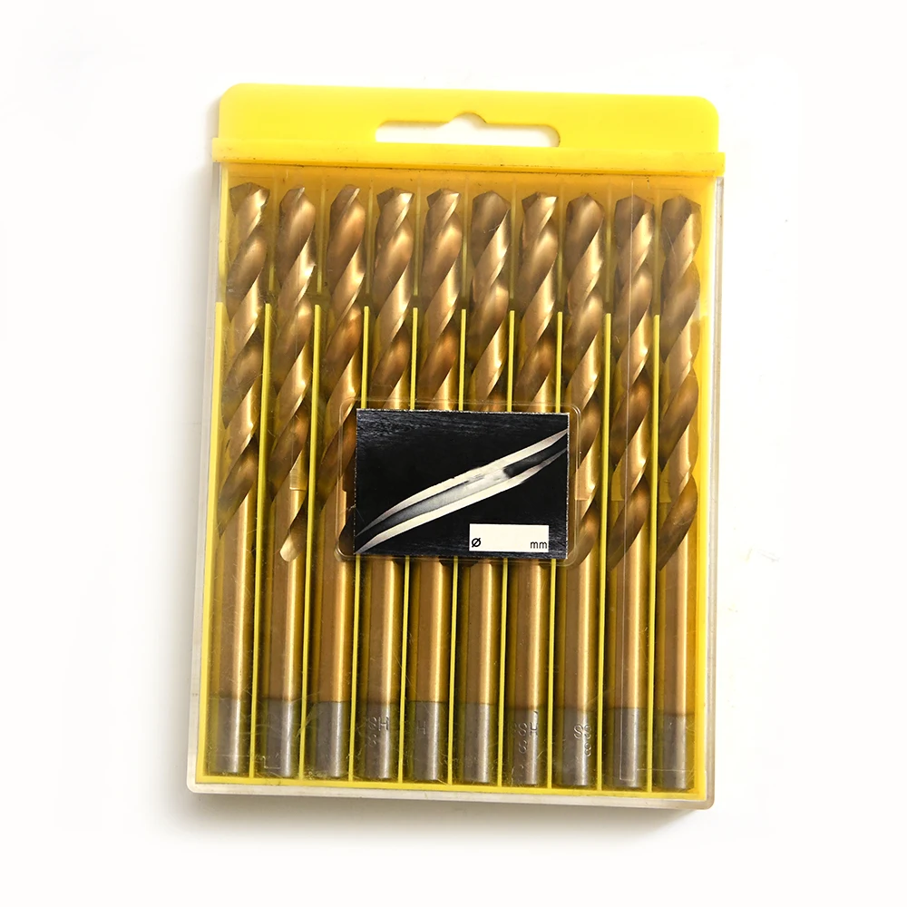 Various models bit HSS straight shank drill DIN1897 DIN1869  Twist Drill Bits For metal wood