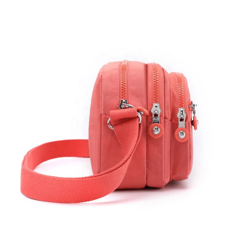
New Style Waterproof Sling Bags Multifunctional Blue Women Crossbody Bags Fit Tablet PC Sling Bags for Women 