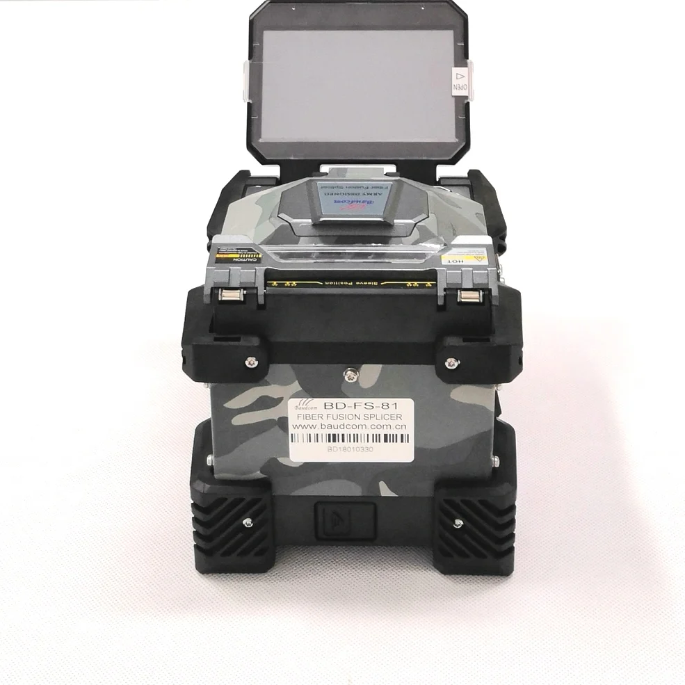 Fusion splicing machine 6 motor optical fiber welding fusion touchscreen FS-81