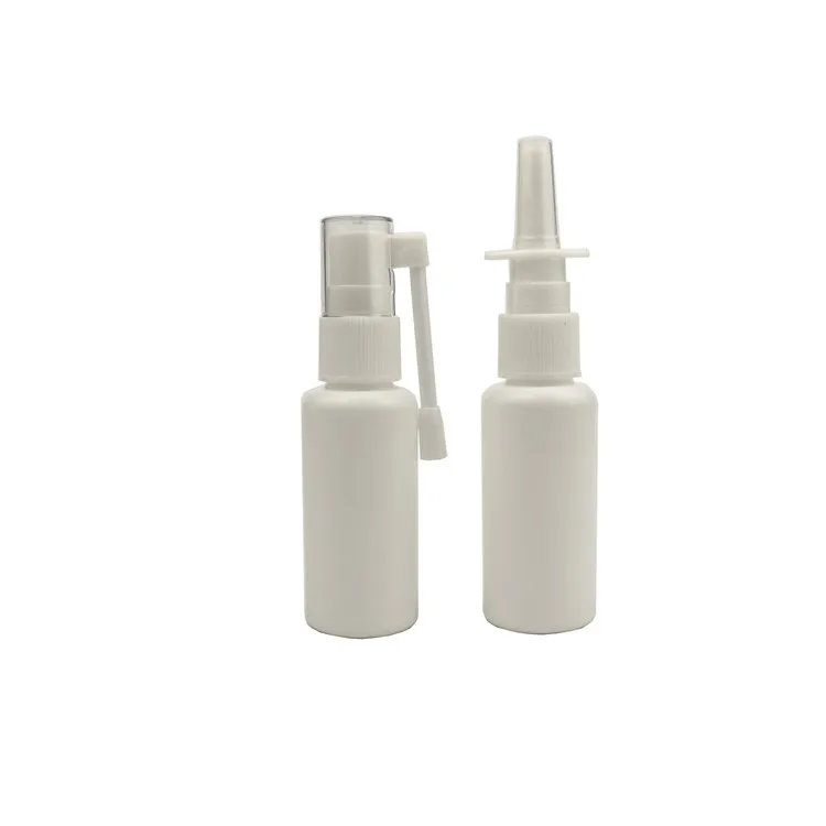 Plastic Nasal Spray Bottle 20ml 30ml /50ML 360 Degree Rotation Atomizer Refillable