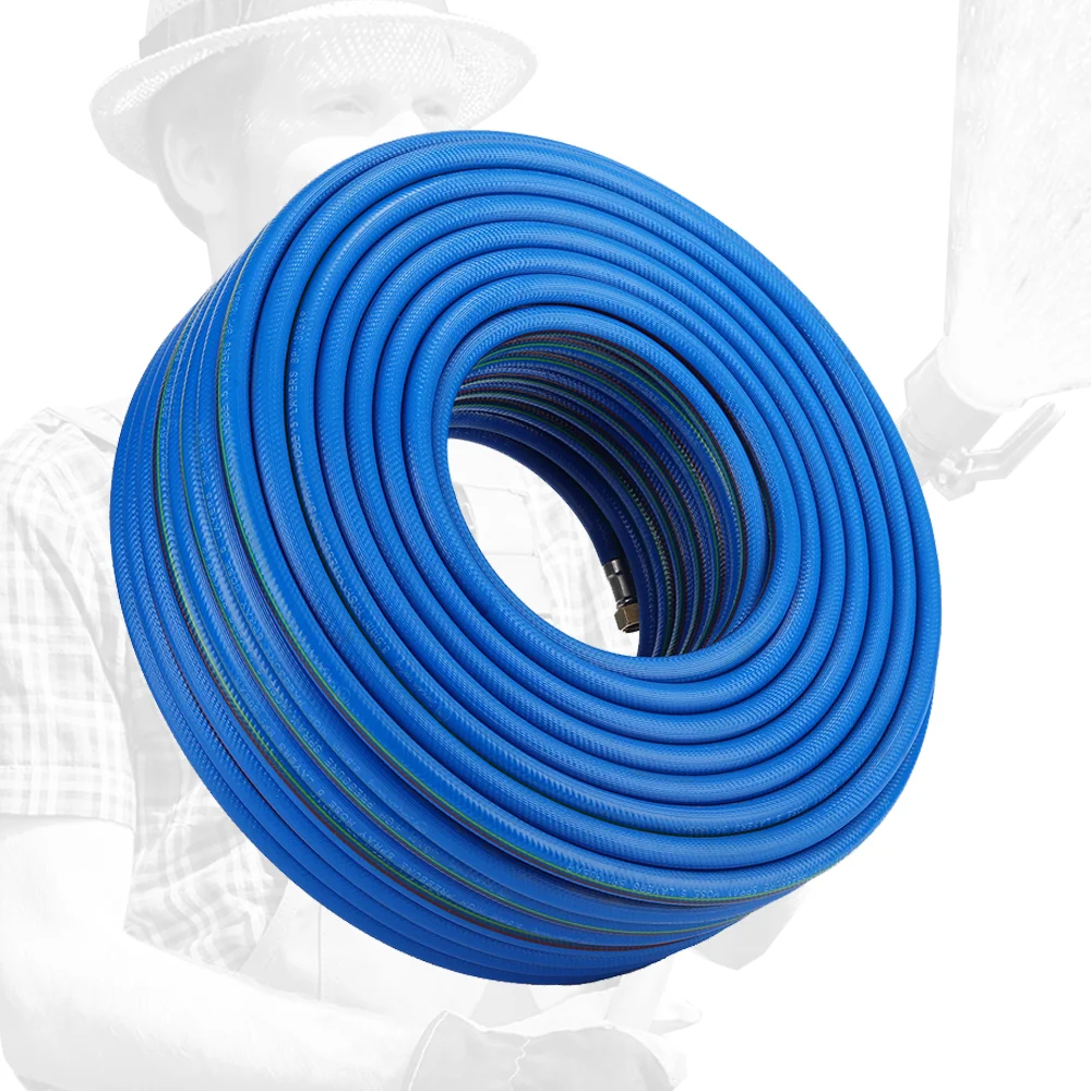 Garden flexible 5 layers high pressure water hose pvc spray for irrigation