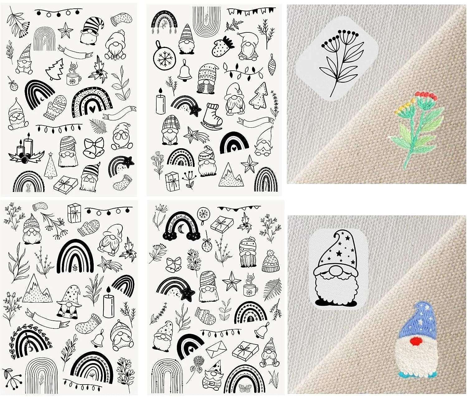 Water soluble paper compatible stabilizer backing letter A4 size disappearing sheets for embroidery