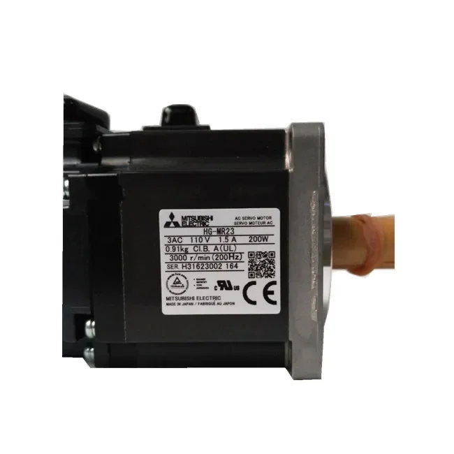 HG-MR23 Japan Mitsubishi motor brands for servo motors with Rated speed 3000r/min Mitsubishi PLC