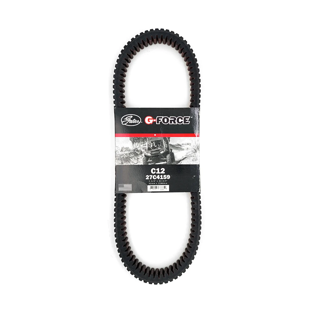 Gates G-Force C12 27C4159  ATVUTV  Drive  Belt for POLARIS RZR/RZR S/RZR XP 1000cc 3211180