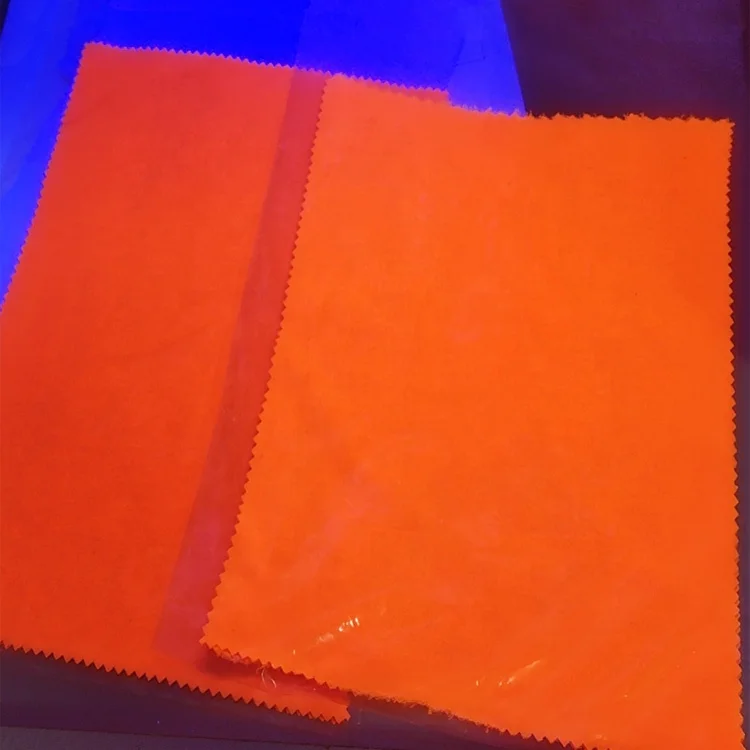 CSA-Z96 Modacrylic Viscose Knitted Interlock Orange Inherent FR Fabric