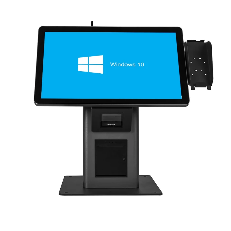 Multifunction 21.5 Inch Digital Information Display All In One Touch Screen Kiosk