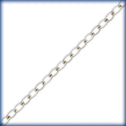 Best Selling 1.7mm permanent jewelry oval cable chain for making bracelet necklace 14k gold filled chain bulk