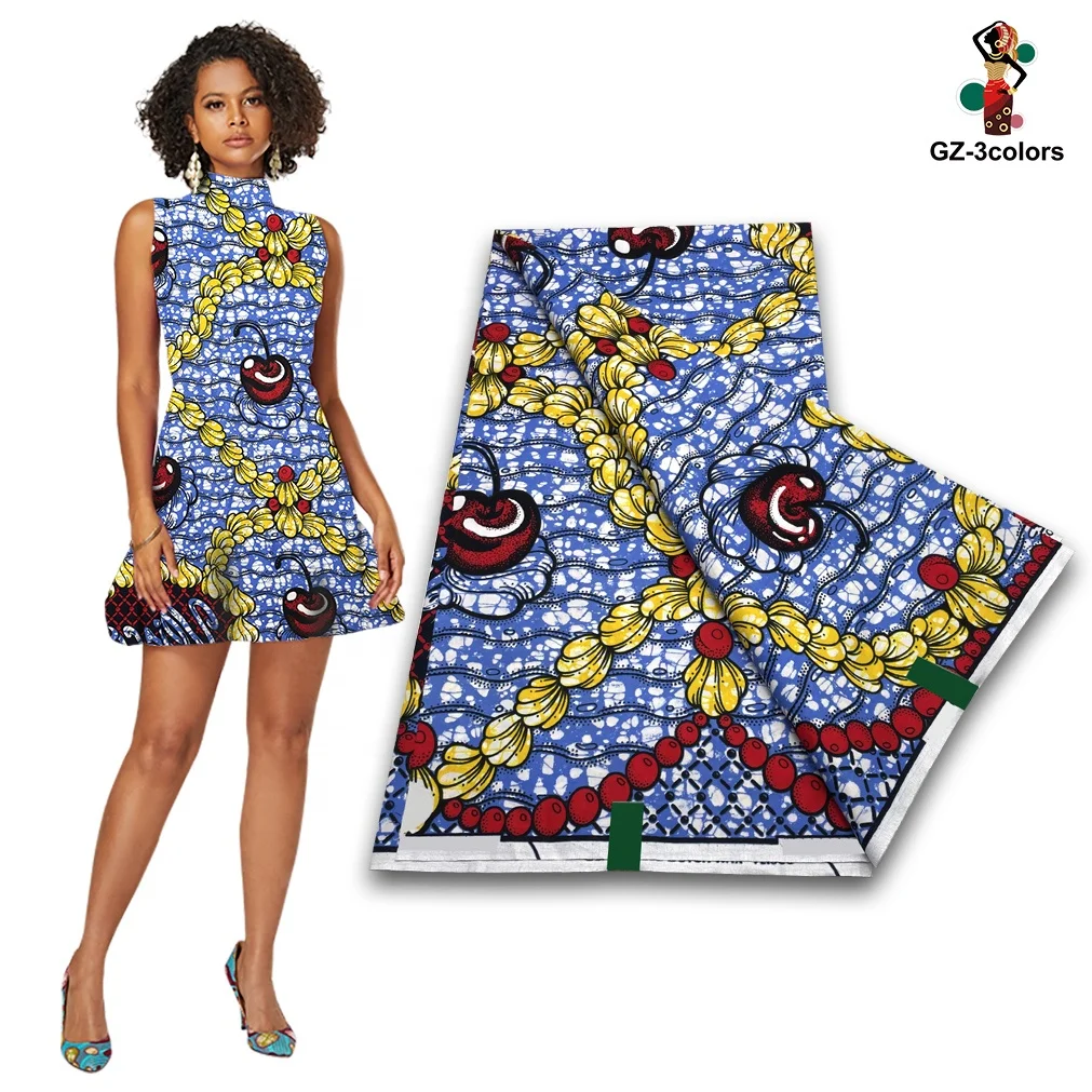 High Quality 100% Cotton African Wax Print Fabric Africa Design Capulana Ankara Pagne Batik Nigeria Wax Fabrics Tissu Africian