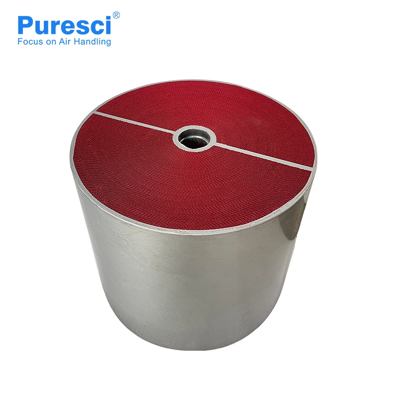 Puresci Desiccant Adsorbent Material Low Temperature Honeycomb Rotor Air Handling Unit