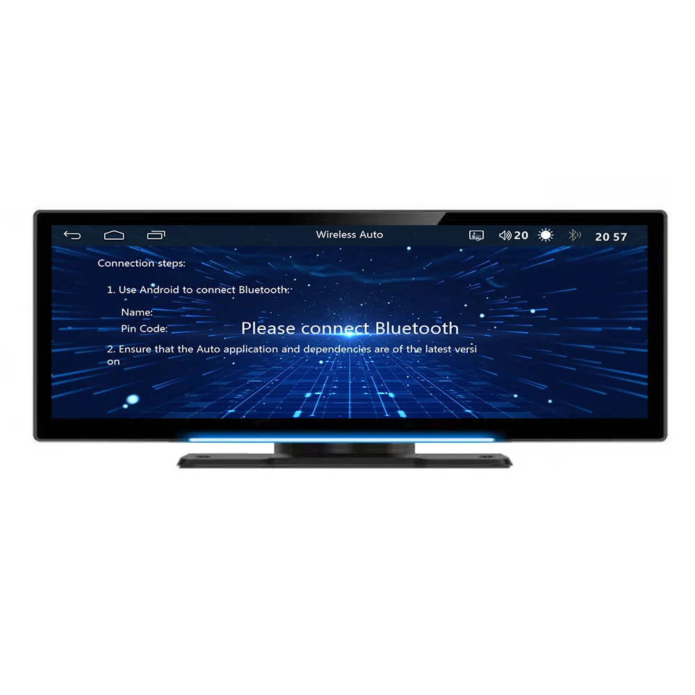 8 Inch HD Screen Portable Car MP5 Player Wireless CarPlay/Android Auto Mirror link DVR Backup Camera