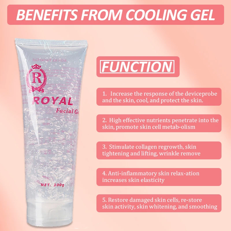 Ultrasonic Gel Conductor Radiofrecuencia for Face Body EMS Galvanic RF Devices Conductive Gel